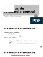 Medidas de Tendência Central 2019