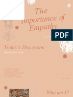 Cream Importance of Empathy Keynote Presentation