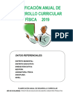 ActiFis - PLANIFICACIÓN ANUAL DE DESARROLLO CURRICULAR - Doc Revisado
