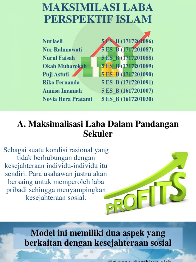 Maksimilasi Laba | PDF