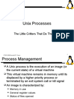 Unix Processes: The Little Critters That Do The Work