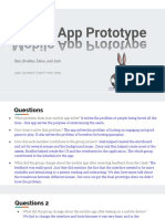 Mobile App Prototype Presentation