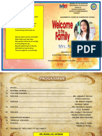 Welcome Program