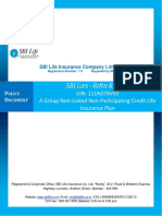 Policy Document - SBI Life - RiNn Raksha 111N078V03 PDF
