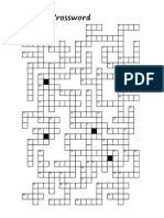 Opposites Crossword