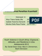 Analisis Jurnal Penelitian Kuantitatif