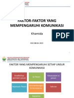 Faktor-Faktor Yang Mempengaruhi Komunikasi Terapeutik Untuk Mhs