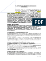 Contrato de Prestacion de Servicios Tercerizados (Kalimar)