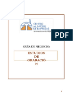 Plan Negocio - Empresa de Grabacion