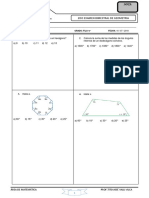 2DOEXA BIMESTRAL DE  GEOMETRIA  FILA B 1ero