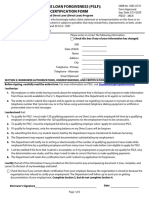 Public Service Employment Certification Form PDF