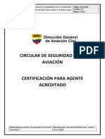SA-CR-002 Certificación para Agente Acreditado
