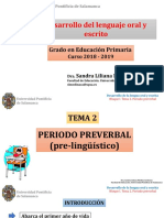 Tema 2. Periodo Preverbal