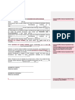 Declaracion de Cesion de Cuotas Sociales