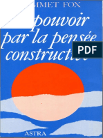 Le Pouvoir Par La Pensée Constructive - Fox, DR Emmet PDF