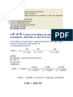 Calcular VAN y TIR de una inversión