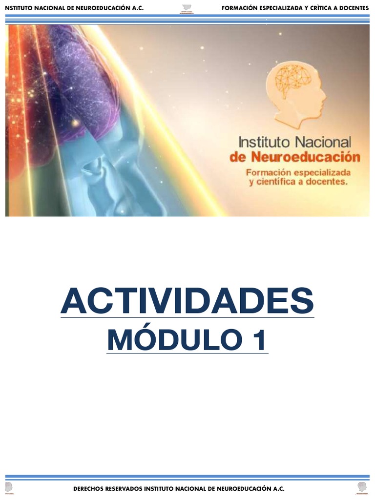 Modulo 1 Actividades | PDF