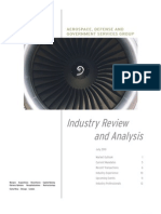 Industry Review and Analysis: Aerospace, Defense and Government Services Group