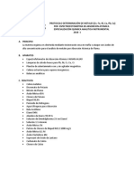 Protocolo Determinación de Metales Por Absorcion Atomica