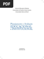 Planejamento e avaliação educacional e institucional