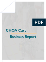 Choa Cart Business Report