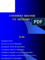Comment Reussir Un Mémoire PDF
