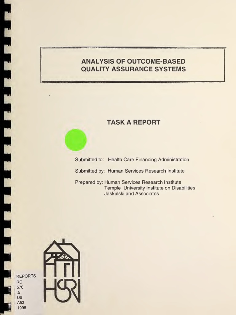 Analysis of Outcome Based QA | PDF | Quality Assurance | Validity ...