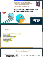 Contaminación Por Productos Químicos Peligrosos PDF