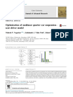 Optimization of Non Linear Quarter Car Suspension