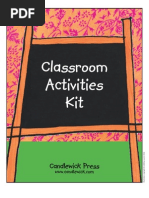Download Candlewick Classroom Activity Kit by Candlewick Press SN44981203 doc pdf