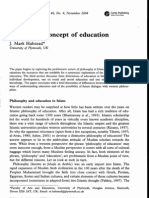 2004.11 HALSTEAD an Islamic Concept of Education