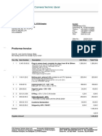 Proforma-Rechnung Zu Auftrags-Nr. 2020013104 Ingenieria PDF