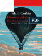 Alain Corbin - Historia del silencio. Del renacimiento a nuestros días