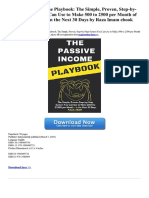 the-passive-income-playbook-the-simple-proven-step-by-step-system-you-can-use-to-make-500-to-2500-per-month-of-passive-income-in-the-next-30-days