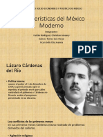 Carcateristicas Del Mexico Moderno