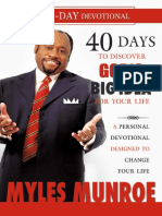 40 Days To Discovering God's Big Idea For Your Life. A Personal Devotional Designed To Change Your Life