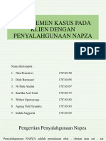 Manajemen Kasus Pada Klien Dengan Penyalahgunaan Napzazz