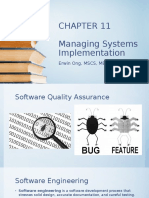 PHASE 4 - Chapter 11 Managing Systems Implementation