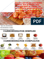 Los Carbohidratos Son Uno de Los Principales Tipos