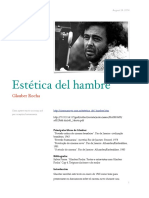 Glauber Rocha - Estética Del Hambre-2
