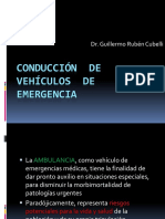 Conducción de Vehículos de Emergencia