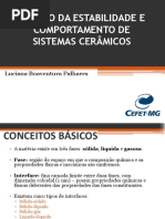 01 - Tensão Superficial - Estudo Da Estabilidade e Comportamento de Sistemas Cerâmicos
