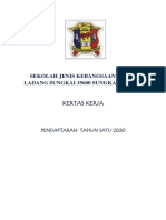 Kertas Kerja Pendaftaran