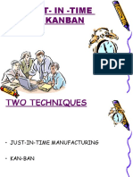 Just-In - Time & Kanban