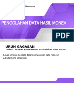 08 Pengolahan Data Hasil Monev