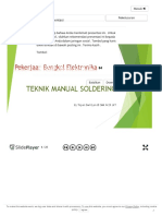 TEKNIK MANUAL SOLDERING - PPT Download