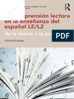 Victoria Rodrigo - La Comprensión Lectora en La Enseñanza Del Español LE - L2 - de La Teoría A La Práctica-Routledge (2018) PDF