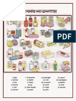 Containers and Quantities Classroom Posters - 73502