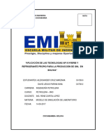 Producción GNL Bolivia tecnología AP-X HYBRIB refrigerante