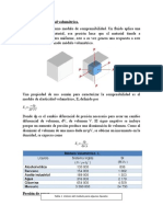 Módulo de Elasticidad Volumétrica